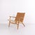 CH25 Lounge Chair in Patinated Oak and Woven Paper Cord by Hans J. Wegner, 1980s For Sale - Image 11 of 13