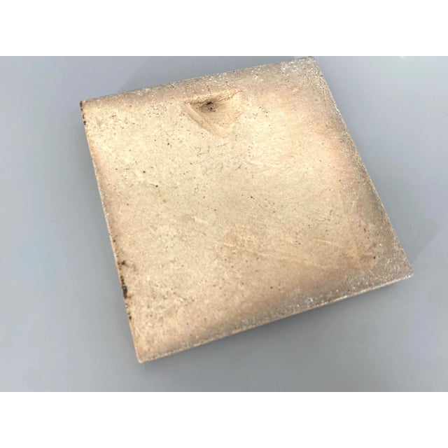 Ceramic Glazed Ceramic Tile by Wim Mühlendyck, 1960s For Sale - Image 7 of 8