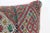Moroccan African Tribal Throw Kilim Pillow For Sale - Image 10 of 13