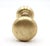 Vintage Classic Plain Polished Brass Door Knobs House Set For Sale - Image 4 of 7