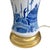 Antique Table Lamp Kangxi Style Blue White Porcelain Large Table Lamp Tall Baluster Vase Circa 19th Century For Sale - Image 10 of 11