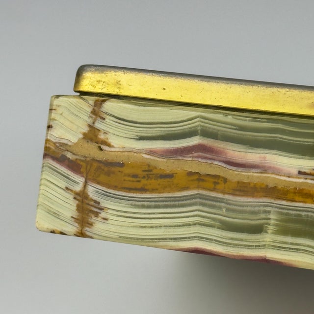 Stone Vintage Onyx Ashtray, Italy, 1950s For Sale - Image 7 of 17