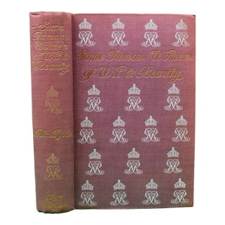 "Some Famous Women of Wit and Beauty A Georgian Galaxy" Book 1905 Fyvie, John For Sale