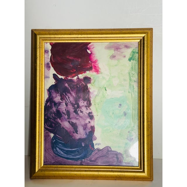2000 - 2009 Contemporary Abstract Painting by Elia Framed For Sale - Image 5 of 5