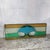 Vintage Geometric Stained Leaded Glass Window Panel For Sale - Image 10 of 12