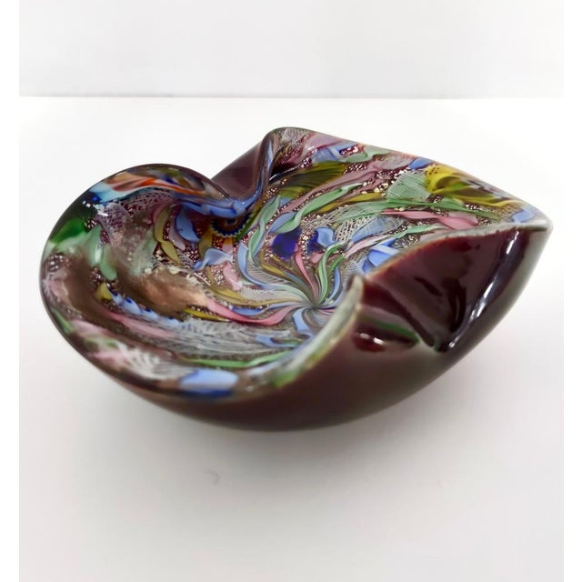 1950s Murano Glass Ashtray attributed to Giulio Radi for Avem, 1950s For Sale - Image 5 of 17