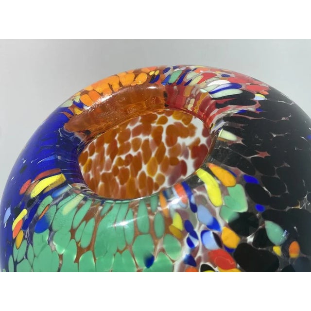 Rostrato Blue Murano Glass Vase from Simoeng For Sale - Image 4 of 10