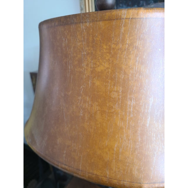 Vintage Bronze Table Lamp With Two Parrots For Sale - Image 10 of 17