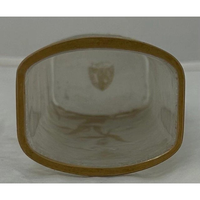 This vintage early 1900’s French art glass vase is created by the Mont Joy glass company. It is a stunning slender...