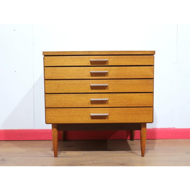 Wood Mid Century Modern Vintage Teak Short Dresser Drawers by White and Newton For Sale - Image 7 of 14