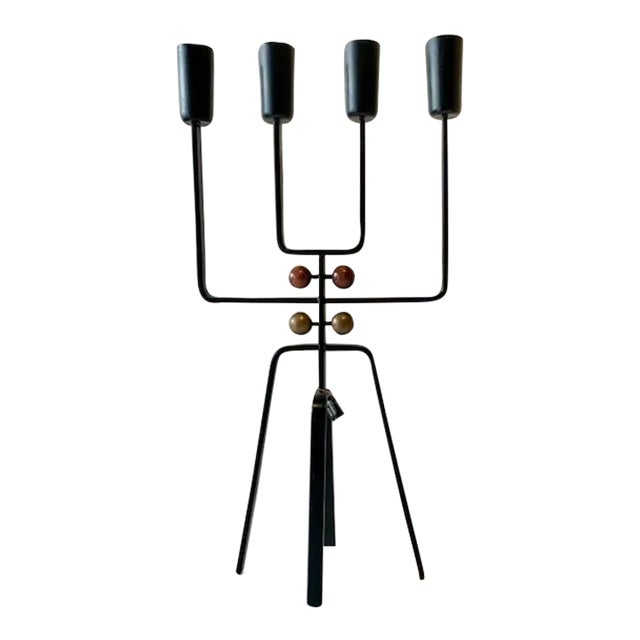 1960s Candelabra Mid-Century Modern Made by Laurdis Lonberg Denmark For Sale