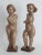 Antique Italian Carved Wood Gilt Putti Angels Sculptures, S/2 For Sale - Image 6 of 11
