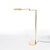1970s Mid-Century Modernist Articulating Floor Lamp in Polished Brass For Sale - Image 5 of 12