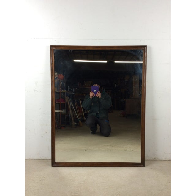 Mid Century Modern Long Rectangular Mountable Wall Mirror Dresser Mirror For Sale - Image 17 of 18
