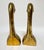 Pair of Large Mid-Century Brass Duck Head Bookends, Sarried Style, Circa 1950 For Sale - Image 16 of 17