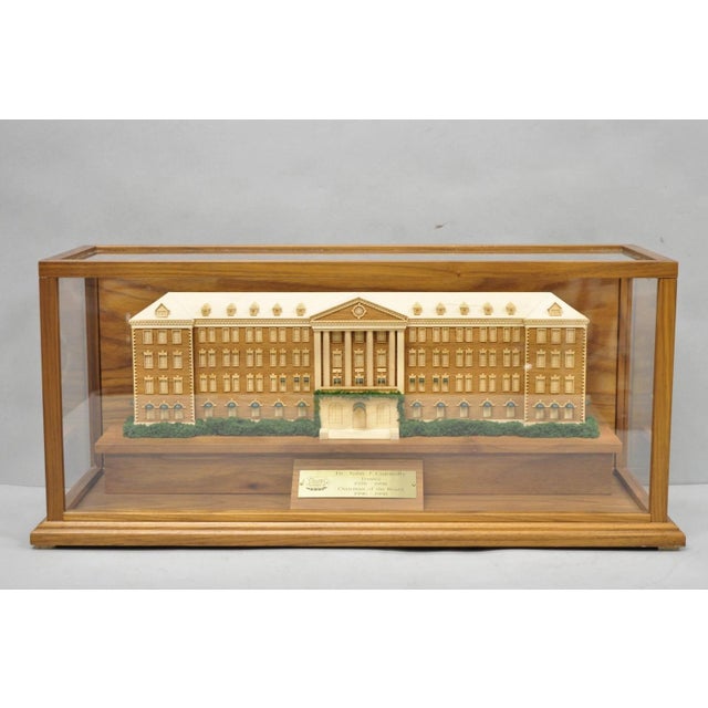 Modern Late 20th Century The Culinary Institute of America Mixed Wood Award Model for Dr John Connolly For Sale - Image 3 of 18