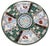 Vintage 11" Hand-Painted "Gold Imari" Japanese Porcelain Charger – Dragon & Landscapes For Sale - Image 10 of 11