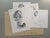 A print portfolio of 12 caricature portraits of writers, composers, and performers, produced in 1977. Drawings were made...