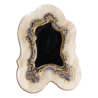 Champleré and Ormolu Table Mirror For Sale