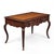 18th-C. French Louis XV Style Carved Oak Tooled Leather & Bronze Writing Desk / Table For Sale - Image 14 of 14