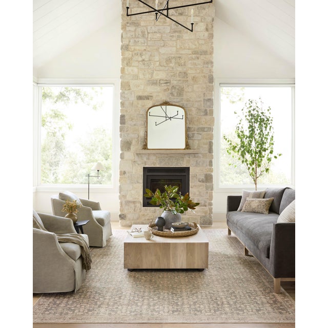 Angela Rose x Loloi Aubrey Rug Sage / Bark 5'-0" x 7'-0" Area Rug For Sale - Image 9 of 9