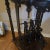 American Vintage Victorian Style Table Magazine Rack Bottom Storage Chinese Chippendale For Sale - Image 3 of 6