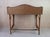 Vintage Art Deco French Painted Rattan and Bentwood Console Table, 1930s For Sale - Image 4 of 8