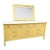 Vintage Coastal Faux Bamboo Dresser Dresser With Mirror by Thomasville For Sale