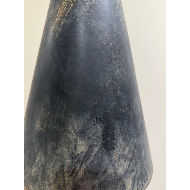 Black 1970s Cambridge Lamps Inc. Neoclassical Style Black Floor Lamps Pair For Sale - Image 8 of 12