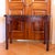 English Georgian Serpentine Mahogany Game Table With Carved Rosette Edge For Sale - Image 3 of 14