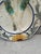 Rustic Rare Belgium Majolica Asparagus Sunflower Plate Wasmuel, Circa 1880 For Sale - Image 3 of 5