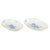 Oval Serving Dishes in Porcelain with Blue Floral Motifs from Meissen, Set of 2 For Sale - Image 5 of 5