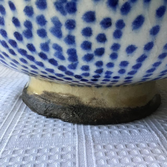 Antique Rare 18th Century Zand Dynasty Porcelain Persian Vase For Sale - Image 11 of 12
