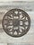Impressionist Small Cast Iron Floral Plant Stand For Sale - Image 3 of 6