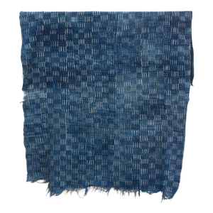 Kanaga Indigo Mud Cloth Throw