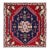 Fine Hand Knotted Persian Square Abadeh Rug For Sale