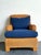 This refined vintage lounge chair by Ralph Lauren embodies the brand’s signature blend of relaxed luxury and timeless...