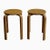 1980s Bent Plywood E60 Stacking Stool by Alvar Aalto for Artek, 1980s For Sale - Image 5 of 5