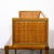 Mid-Century Brass Lined Walnut Settee W/ Cane Detailing & Holly Hunt Upholstery For Sale - Image 9 of 18