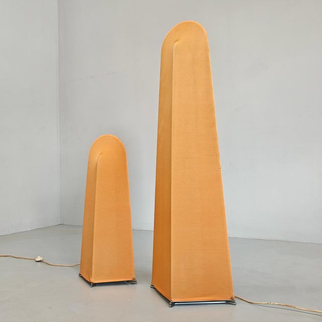 Kazuki Fabric Floor Lamp by K. Takahama for Sirrah, 1970s For Sale - Image 18 of 18