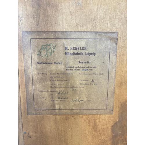 Mid-Century German Display Highboard For Sale - Image 10 of 11