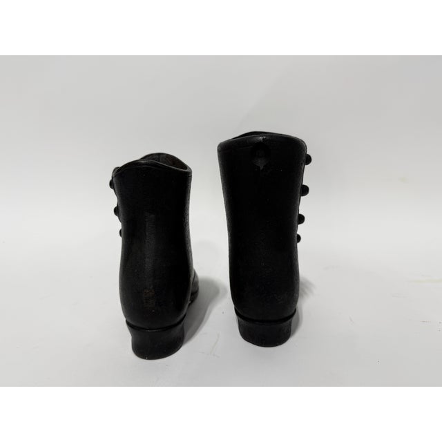 Late 19th Century Pair, Victorian Cast Iron Mannequin or Boot Forms C. 1880 American For Sale - Image 5 of 7