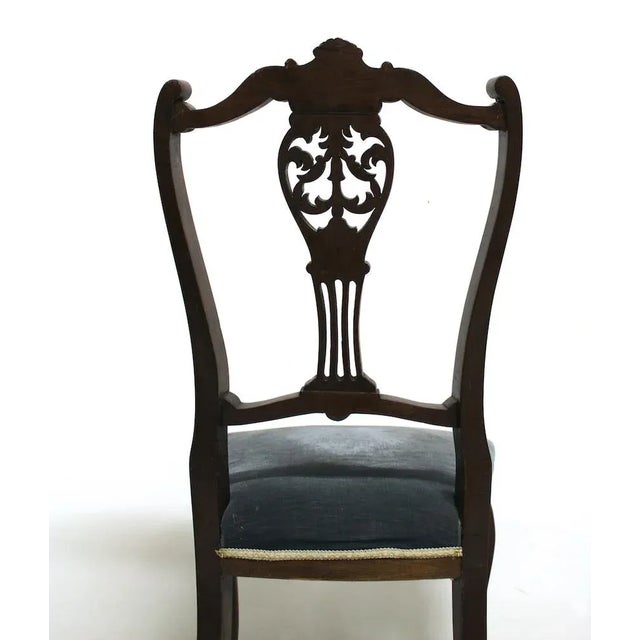 Victorian Chairs, England, Late 19th Century For Sale - Image 5 of 11