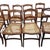 Set of 8 Antique 19th C Victorian Maple Dining Chairs Hand Carved Cane Seats For Sale - Image 11 of 18
