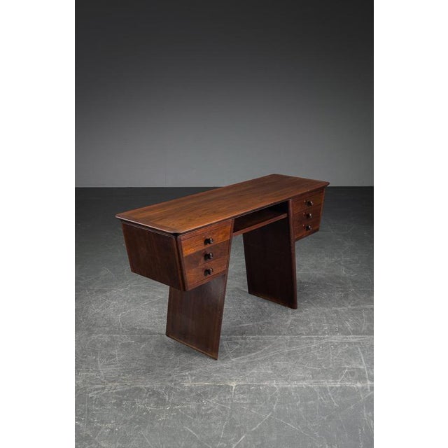 Vintage Art Deco Lady Desk, 1940s For Sale - Image 4 of 15