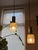 1970s Mid-Century Modern Textured Glass Pendant Lights, 1960s, Set of 2 For Sale - Image 5 of 17