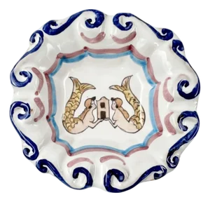 Vintage Le Sirenuse Hotel Positano Italy Ashtray Catchall Dish