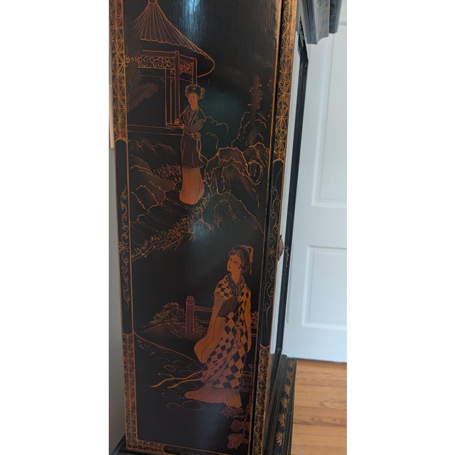 Mid 20th Century Chinese Grandfather Clock For Sale In New York - Image 6 of 10