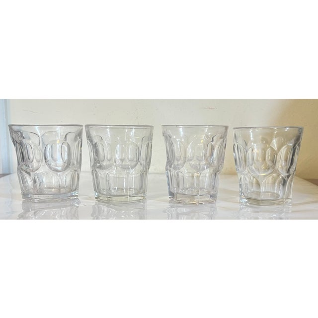 Antique Mid 19th Century American Classical Ashburton Flint Glass Whiskey Tumblers, Circa 1850 - Set of 4 For Sale - Image 9 of 16