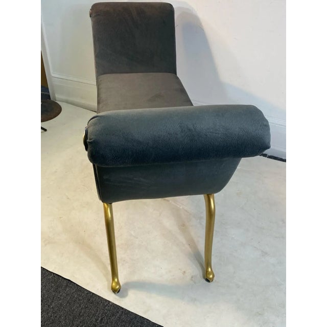 Early 20th Century Early 20th Century Neoclassical Art Deco Bench For Sale - Image 5 of 10